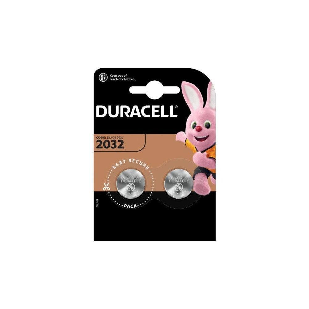 Batteria a bottone al litio 3V CR2032 Duracell