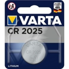 Batteria a bottone al litio 3V CR2025 Varta