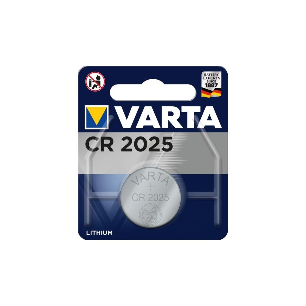 Batteria a bottone al litio 3V CR2025 Varta