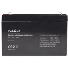 Batteria al piombo-acido ricaricabile 6V 7200mAh