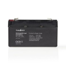 Batteria piombo-acido ricaricabile da 6V 1200mAh 97x24x52mm