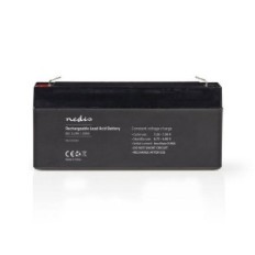 Batteria piombo-acido ricaricabile da 6V 3200mAh 134x35x61mm