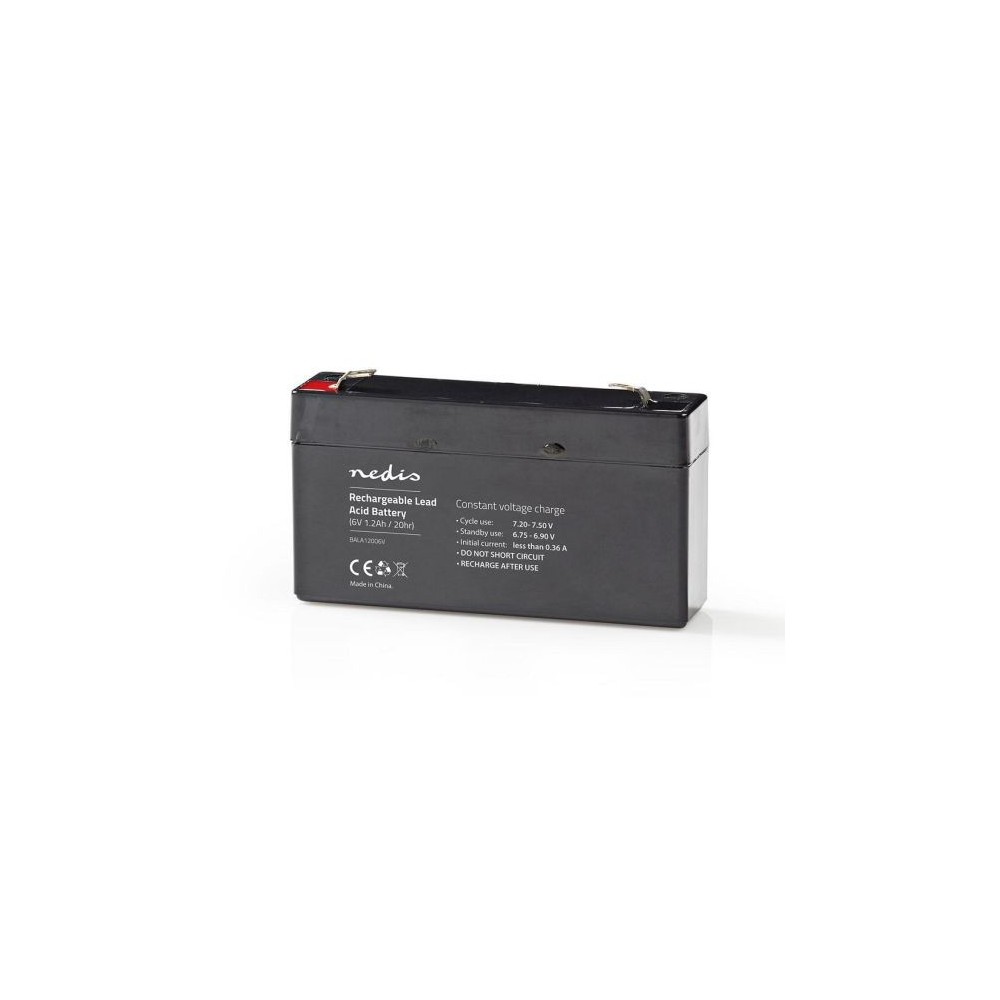 Batteria al piombo ricaricabile Piombo-acido Ricaricabile 6V 1200mAh 97mm