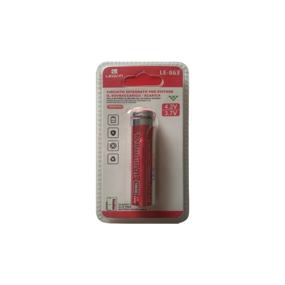 Batteria ricaricabile 4.2V 9.6Wh 12800mAh