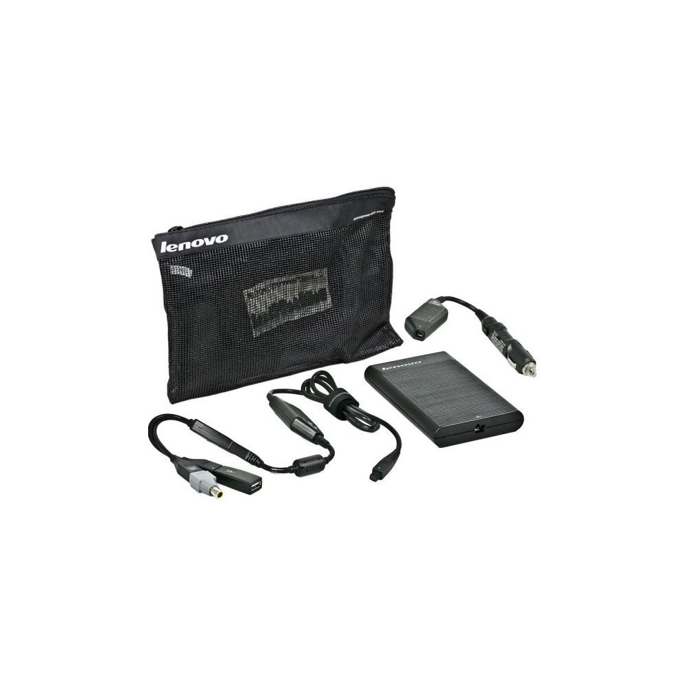 Alimentatore 90W ultra slim con connettore per auto Lenovo