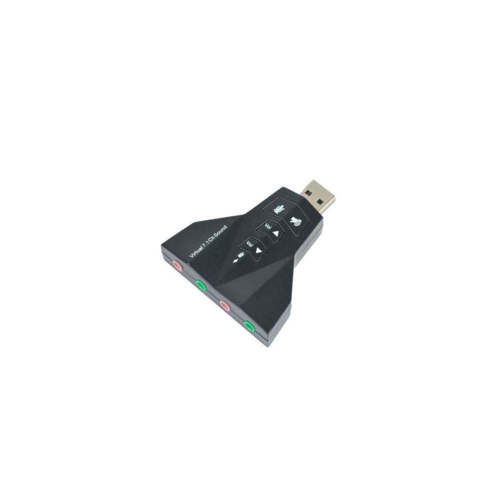 Adattatore Scheda Audio Usb 2.0 3d Virtual Sound 7.1