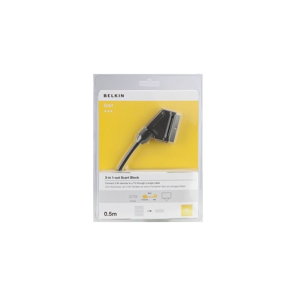 Belkin - Ciabatta SCART 3 uscite