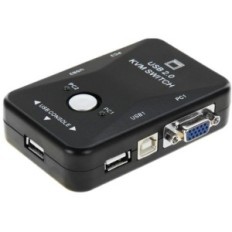 Switch KVM 2 porte USB 2.0 connettori USB/VGA