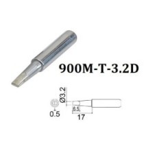 Punta di ricambio per stilo saldante 900M-T-3.2D 3.2mm HAKKO