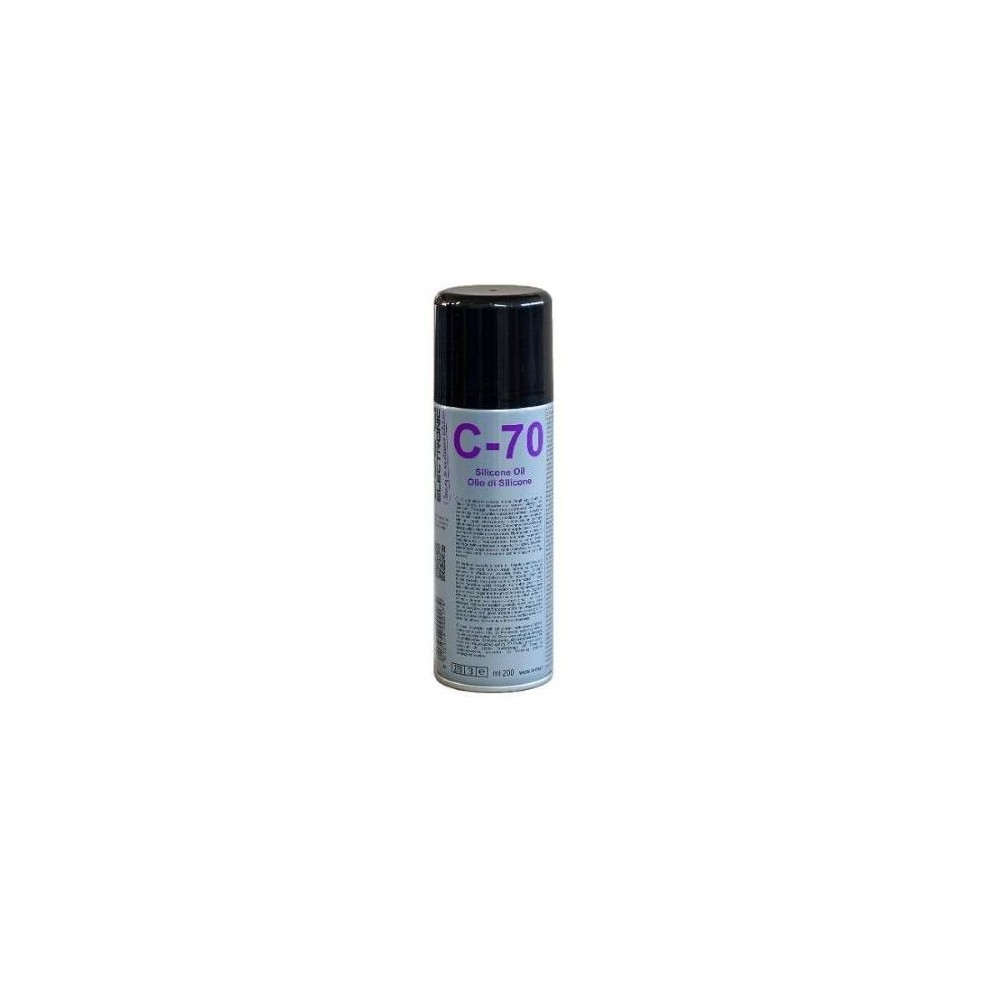 Lubrificante olio di silicone 200ml C-70 DUE-CI