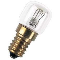 Lampadina ad incandescenza per forno E14 15W luce calda Osram