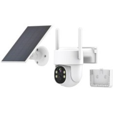 Telecamera IP WiFi 3MP 2k con pannello solare