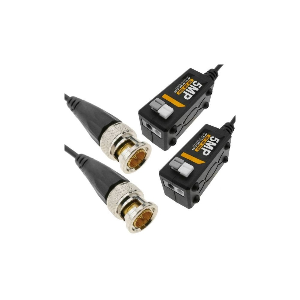 Balun video passivo HD per CVI/TVI/AHD/CVBS a 720p/960p/1080p/3MP/4MP/5MP 400m