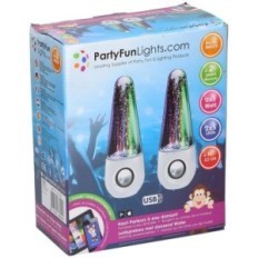 Altoparlanti per PC 6W con effetto acqua Party FunLights