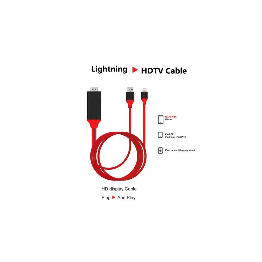 Cavo adattatore HDMI - Lightning per smartphone 2m