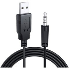 Cavo adattatore USB-Jack audio da 3.5mm 1m nero