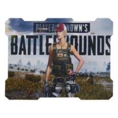 Tappetino Mouse 30x23cm Player Unknowns Battlegrounds Personaggio con cappello rosso