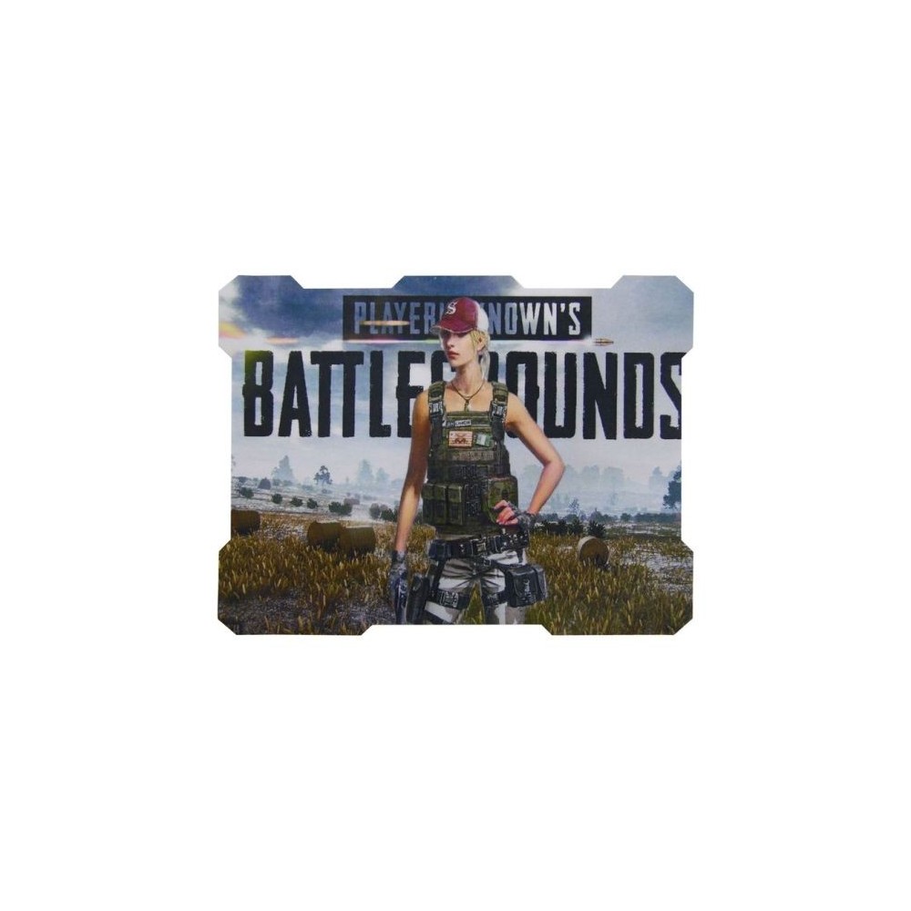 Tappetino Mouse 30x23cm Player Unknowns Battlegrounds Personaggio con cappello rosso