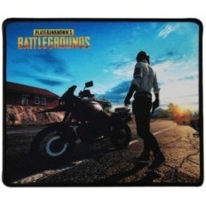 Tappetino Mouse 25x21 cm PlayerUnknowns Battlegrounds Personaggio con motocicletta