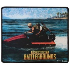 Tappetino Mouse 25x21 cm PlayerUnknowns Battlegrounds Personaggi su motoscafo