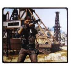 Tappetino Mouse 25x21 cm PlayerUnknowns Battlegrounds Personaggio con Shotgun