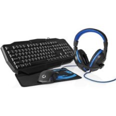 Kit gaming 4in1 Tastiera-Cuffie-Mouse-Tappetino