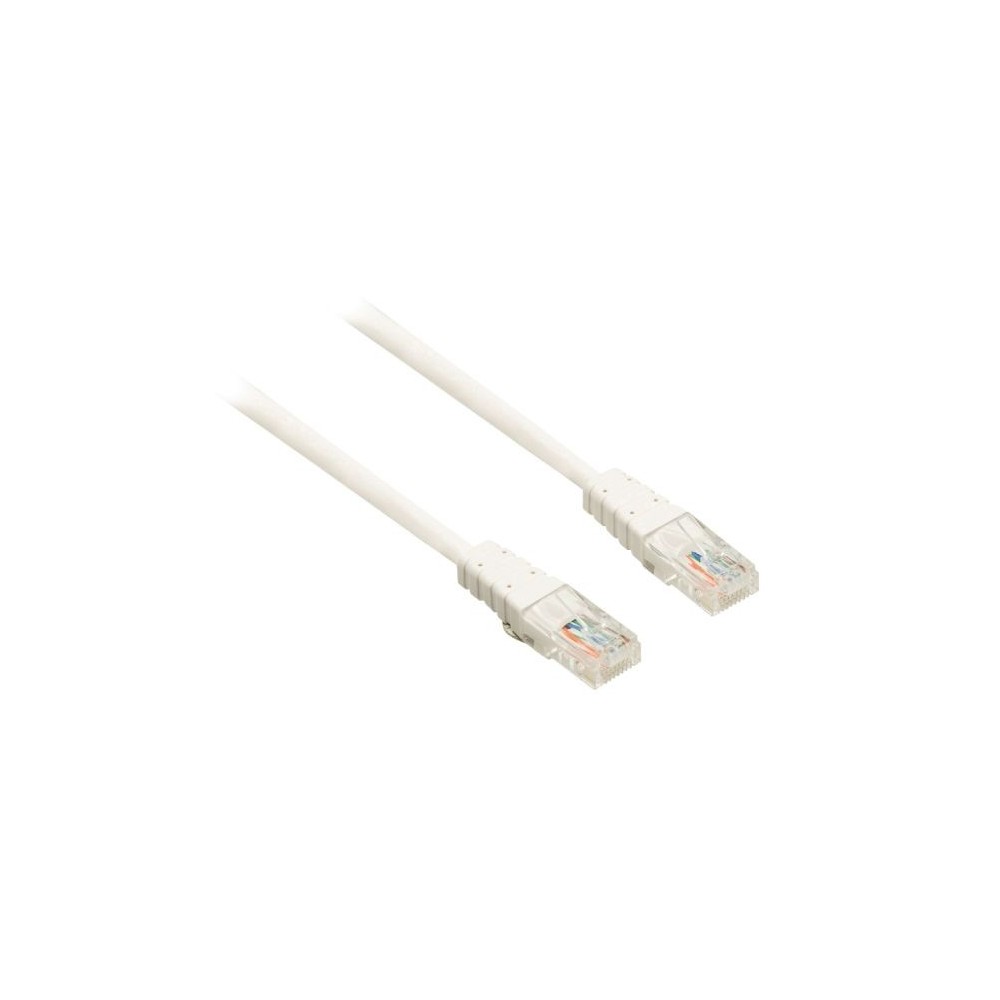 Cavo di rete CAT5e UTP RJ45 (8P8C) Maschio 0.50m bianco