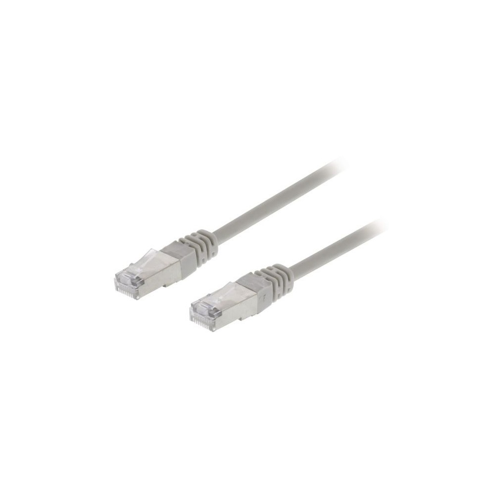 Cavo di rete CAT5e F/UTP RJ45 (8P8C) Maschio 2m Grigio