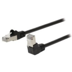 Cavo di reteCAT5e SF/UTP RJ45 (8P8C) Maschio 3m nero