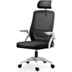 Sedia ergonomica da ufficio bianca