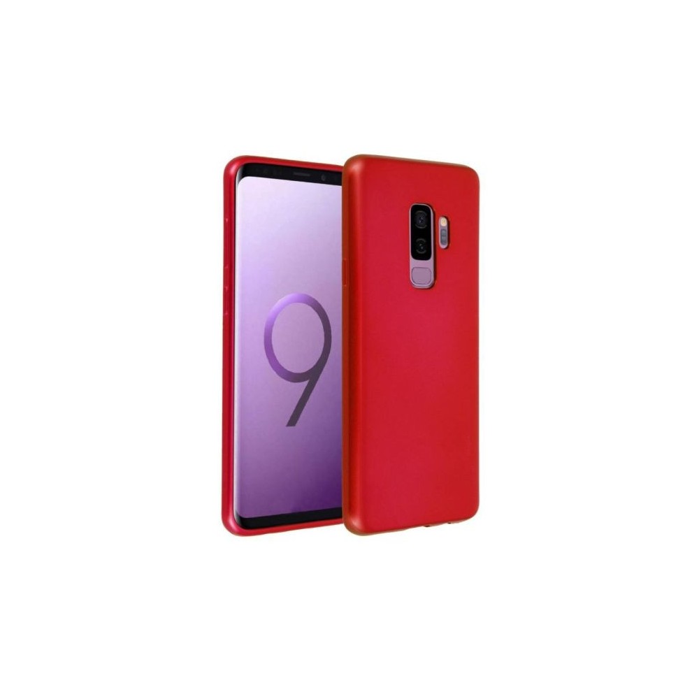 Cover posteriore in silicone soft touch per smartphone Samsung S9 - Vari colori