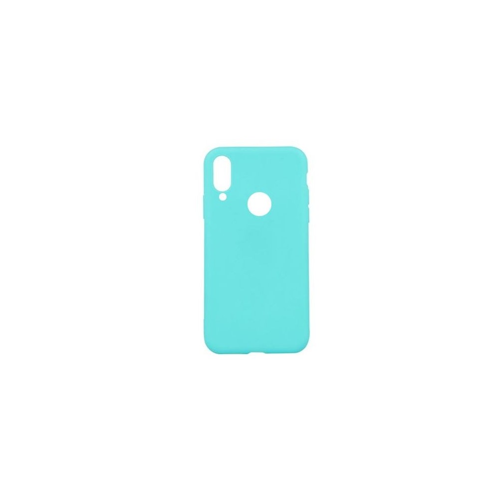 Cover per Huawei P20 Lite in silicone TPU opaca Azzurra