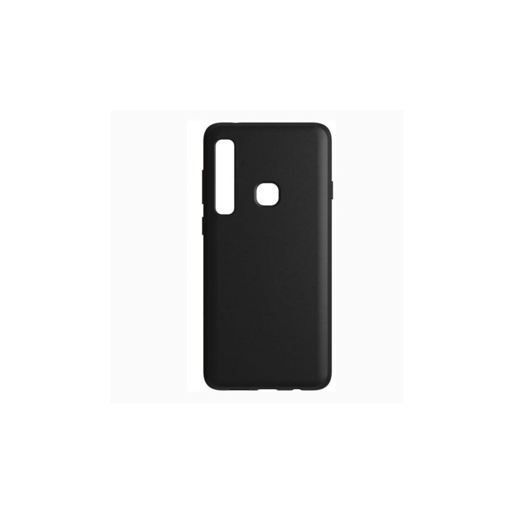 Cover per Samsung A9 2018 in silicone TPU lucida nera