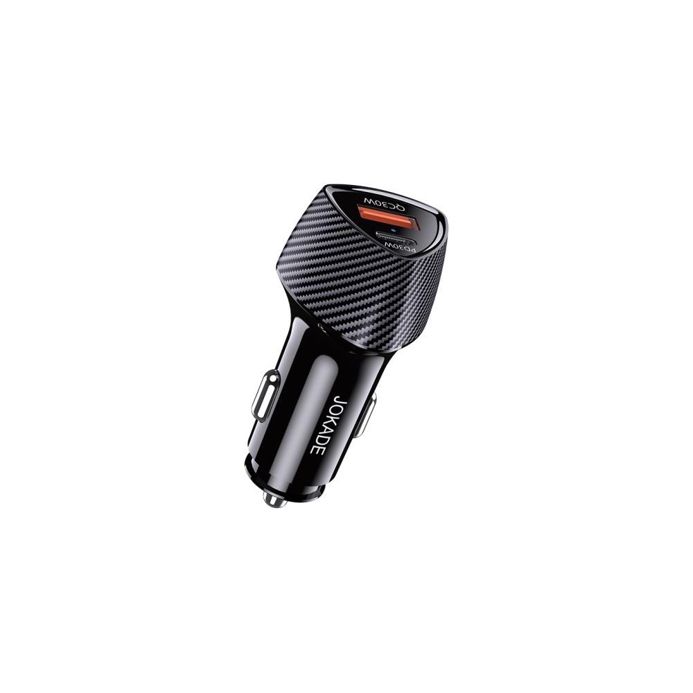 Caricabatterie per smartphone per auto 60W USB/USB tipo C JH027