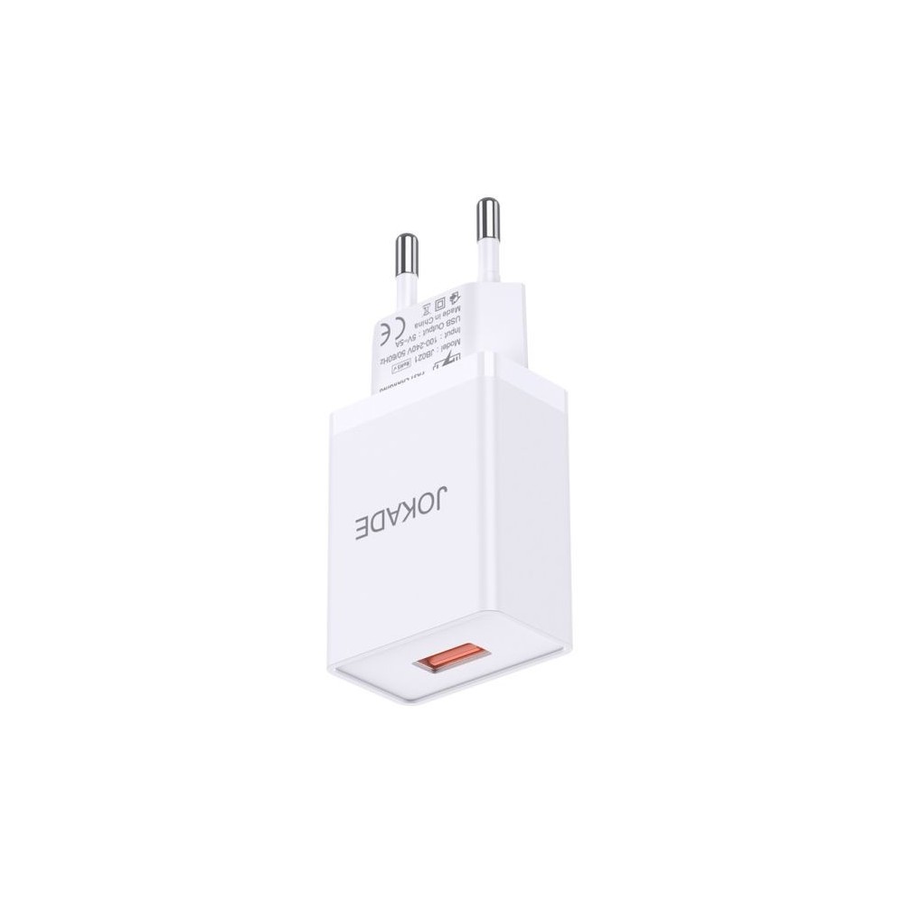 Caricabatterie USB 5V 3A bianco JB047