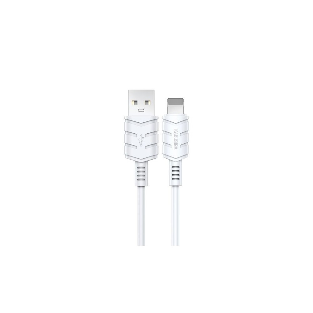 Cavo per ricarica e sincronizzazione Lightning 2m 2.4A bianco KSC-716