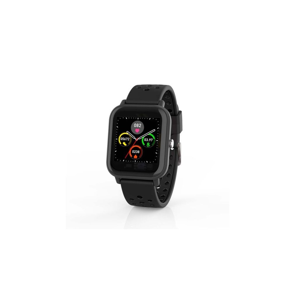 SmartWatch con schermo LCD da 1.4 visualizzazione notifiche e rilevamento frequenza cardiaca IP68