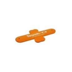 TOUCH-U - Supporto in silicone per smartphone - Arancio