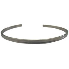 Bracciale rigido in acciaio inox