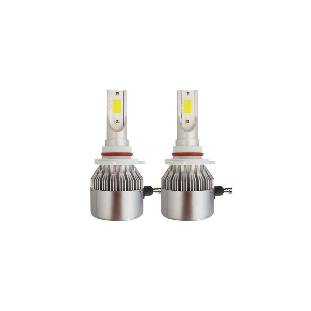 Coppia fari auto a LED 38W 5500lm 6000K Modello 9005