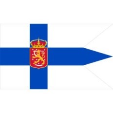 Bandiera di Stato e Militare Finlandia a 3 punte 200x346 cm