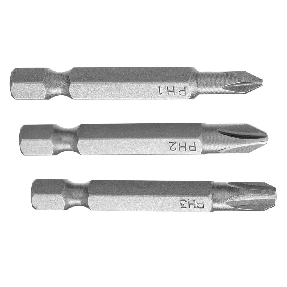 INSERTI PER AVVITATORI PH (3 pz) PH1-2-3 mm 25