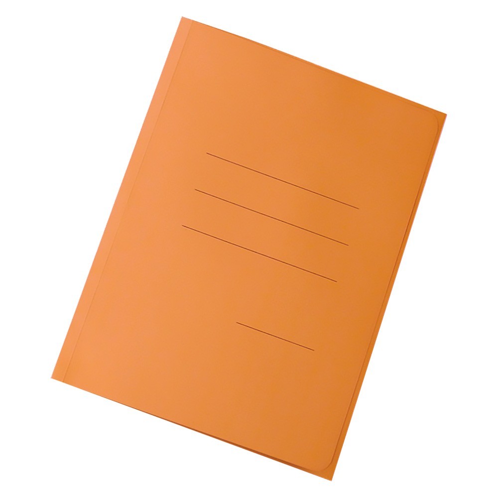 CARTELLINA LEGGERA IN CARTONCINO arancio