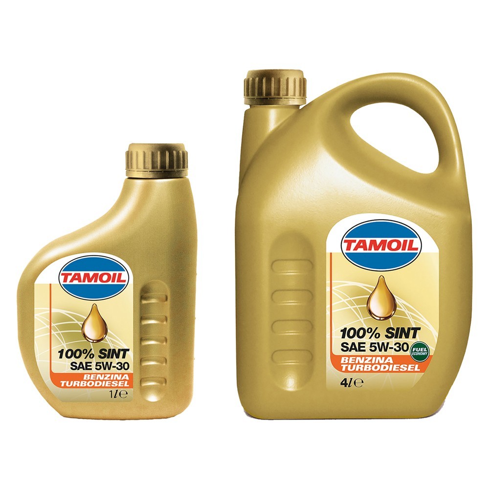 OLIO MOTORE PER AUTOVETTURE TAMOIL 100% SINT 5W30 - lt. 1