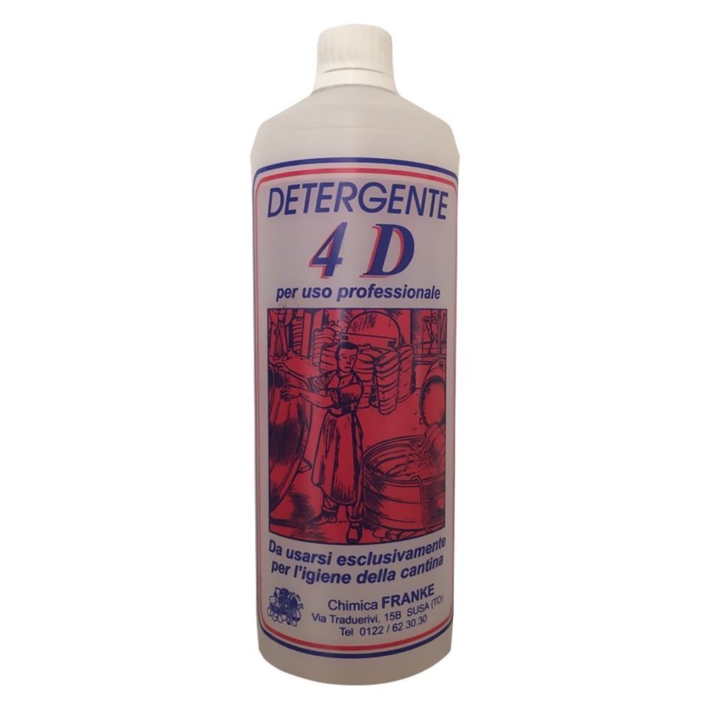 DETERGENTE LIQUIDO 4D lt. 1