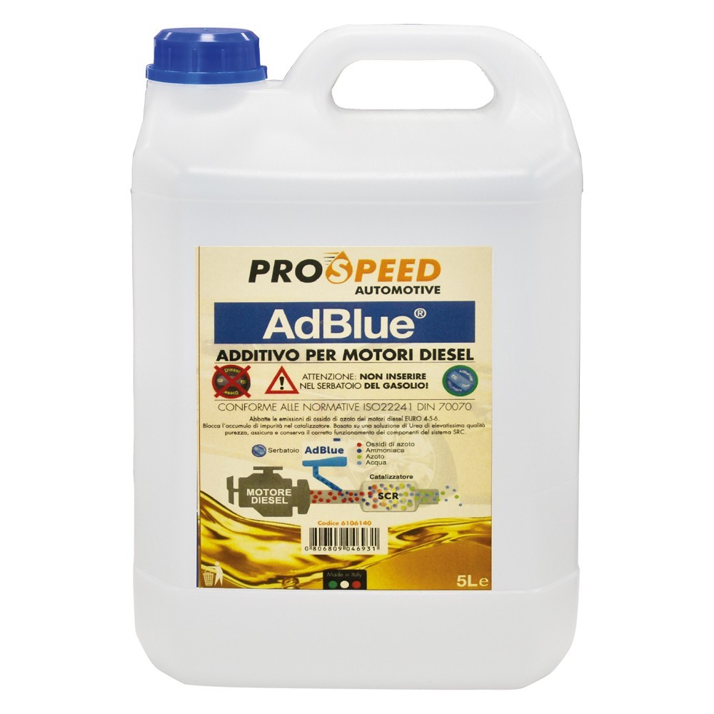 LIQUIDO PER MOTORI DIESEL AD BLUE lt. 5 - tanica