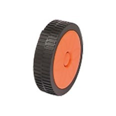 RUOTA PER AVVOLGITUBO A CARRELLO AG 315 Ø 190 mm - foro 145