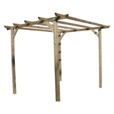 PERGOLA IN LEGNO mt 3 x 3 - h. 25