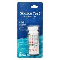 STRISCE TEST ACQUA 4 IN 1 set 50 pezzi