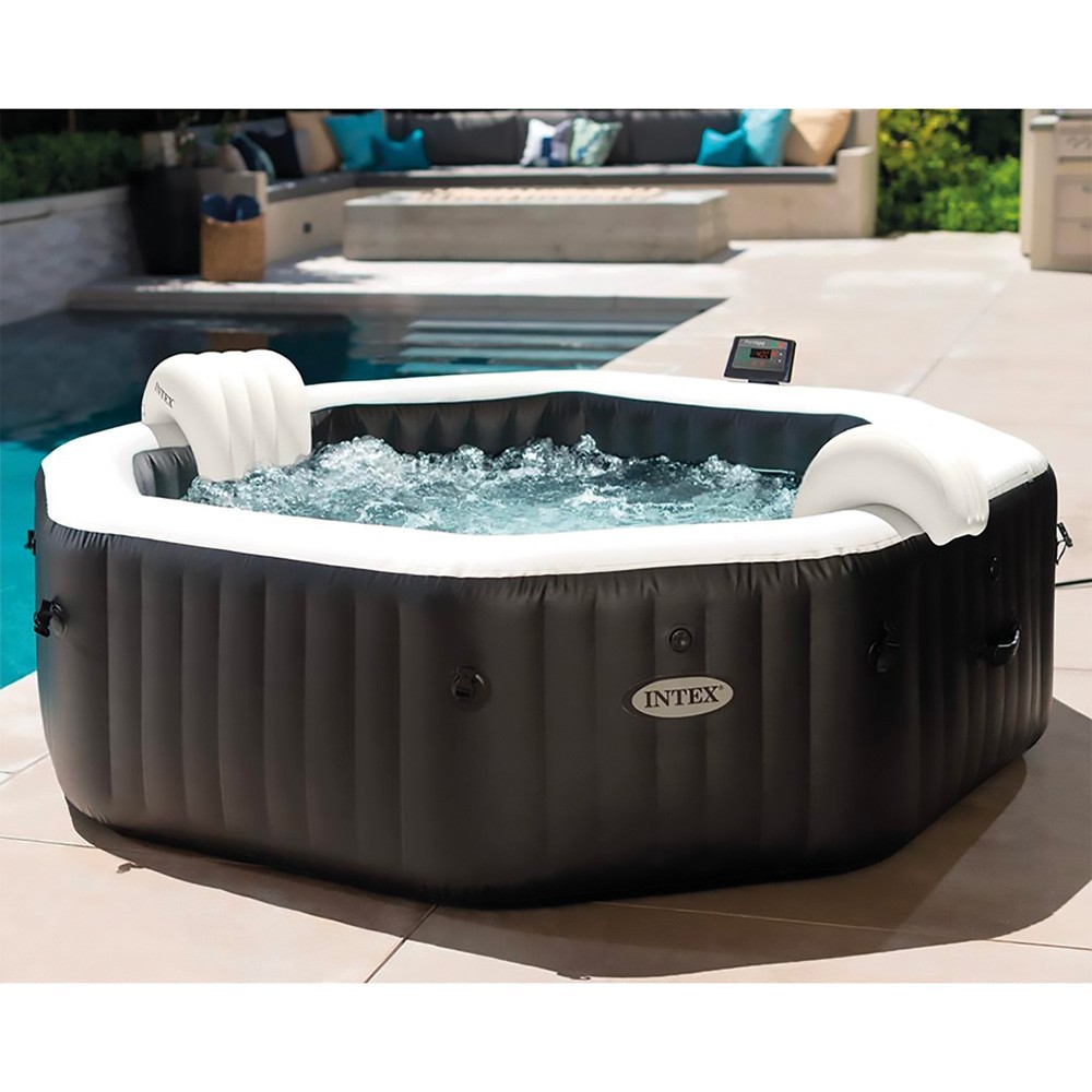 PISCINA IDROMASSAGGIO PURE SPA BUBBLE E JET MASSAGE DELUXE cm 201 x 71